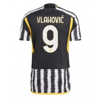 Juventus Dusan Vlahovic #9 Replica Home Shirt 2023-24 Short Sleeve